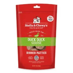 Stella & Chewy's Duck Duck Goose Dinner Patties Freeze-Dried Dog Food