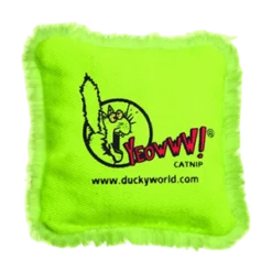 Yeowww! Pillows Catnip Cat Toy Green