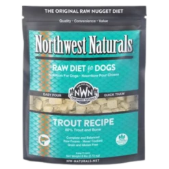 Northwest Naturals Raw Frozen Trout Nuggets Dog Food