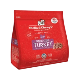 Stella & Chewy's Raw Frozen Tantalizing Turkey Dinner Morsels Dog Food