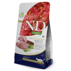Farmina N&D Quinoa Weight Management Lamb Dry Cat Food 3.3 Lbs